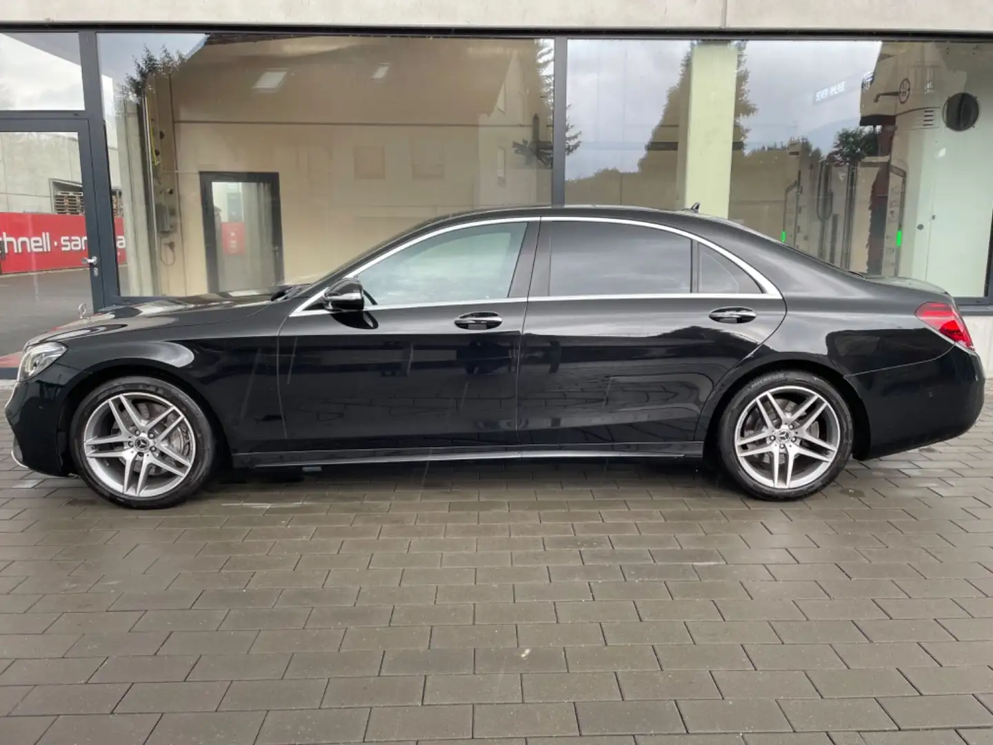 Mercedes-Benz S 350 d Lang Navi Leder Sitzh Pano AMG Design Schwarz - 2
