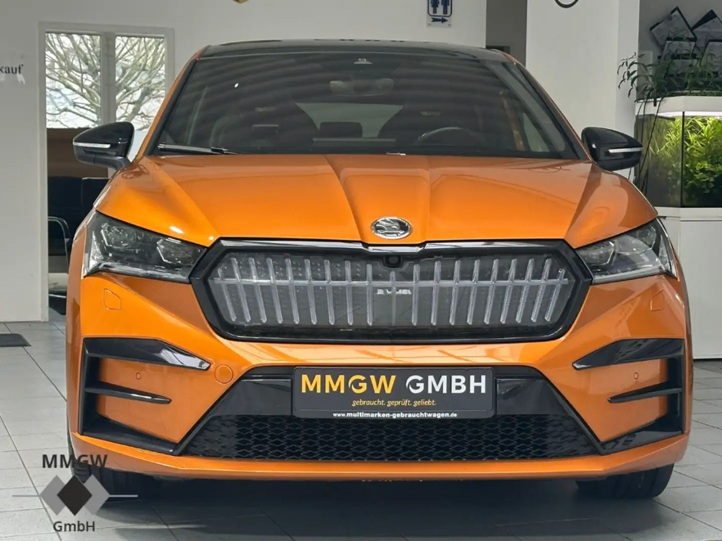 Skoda Enyaq Coupe RS Suite HUD/AD/AHK/Navi/Leder/DigitalesCock Orange - 2
