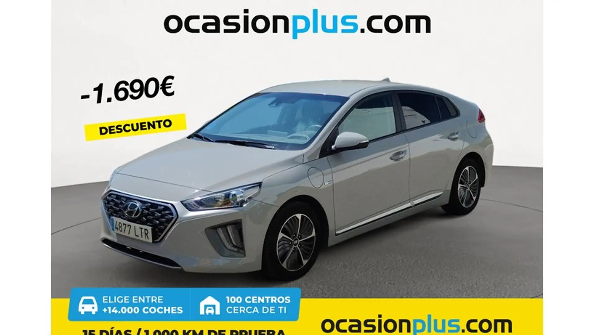 Hyundai IONIQ PHEV 1.6 GDI Klass Gris - 1