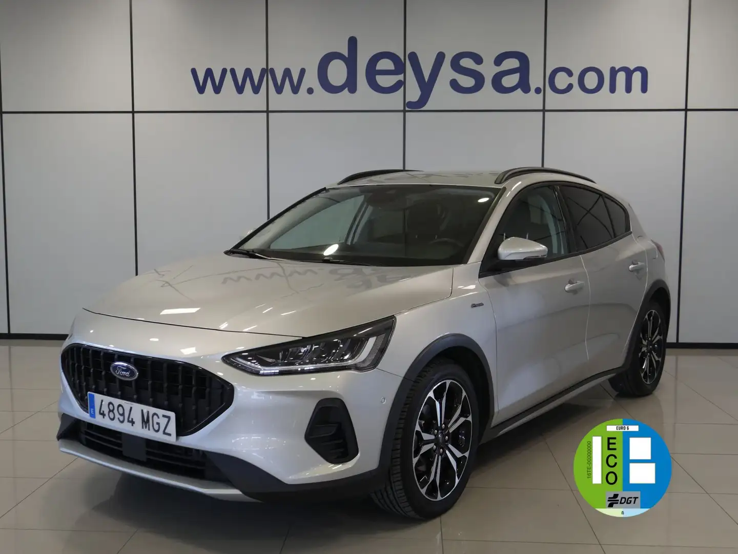 Ford Focus 1.0 Ecoboost MHEV Active X 155 Argent - 1