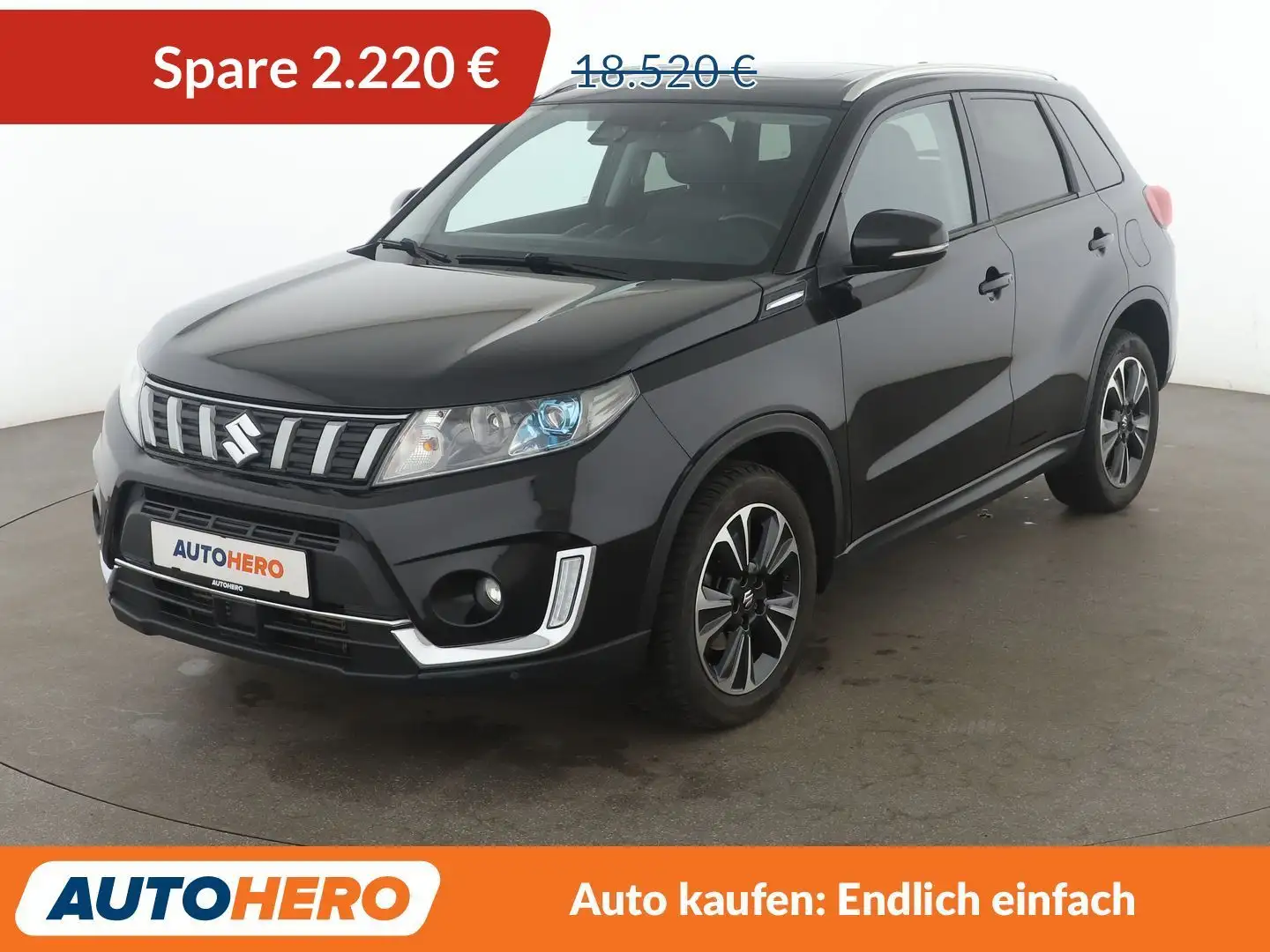 Suzuki Vitara 1.4 BoosterJet Allgrip Flash Aut*NAVI*ACC*CAM*PDC* Schwarz - 1