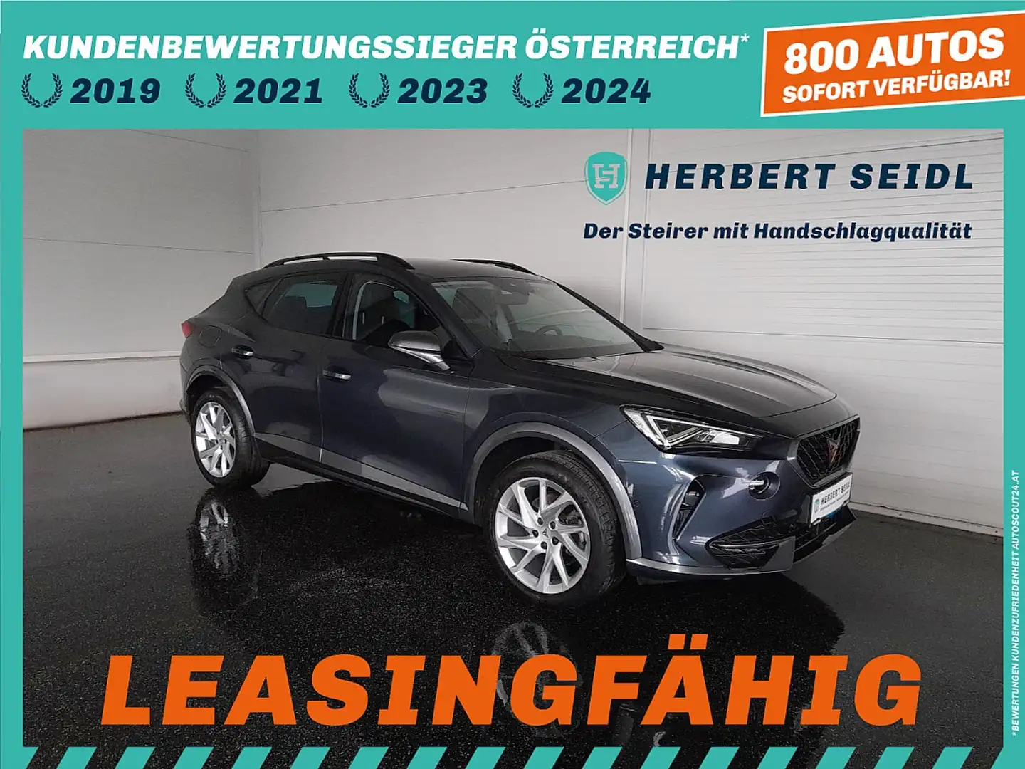 CUPRA Formentor 4x4 2,0 TDI DSG *18 ZOLL / VOLL-LED & FLA / VIR... Grau - 1