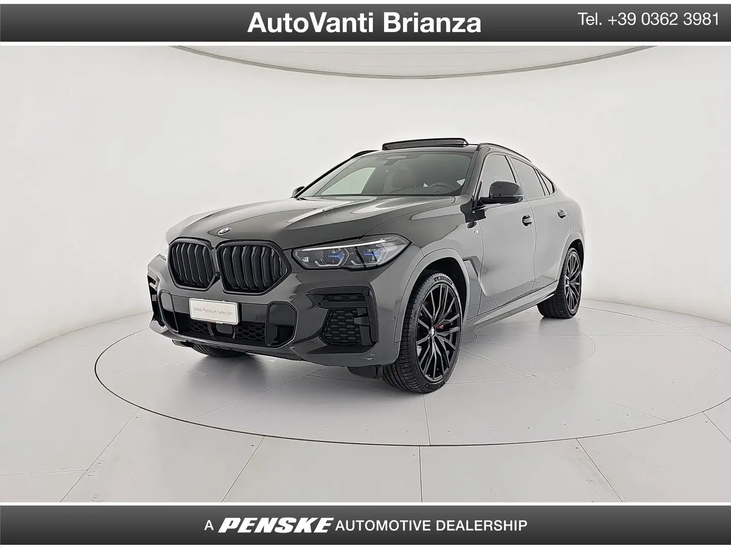 BMW X6 X6 xDrive30d 48V Msport Grigio - 1