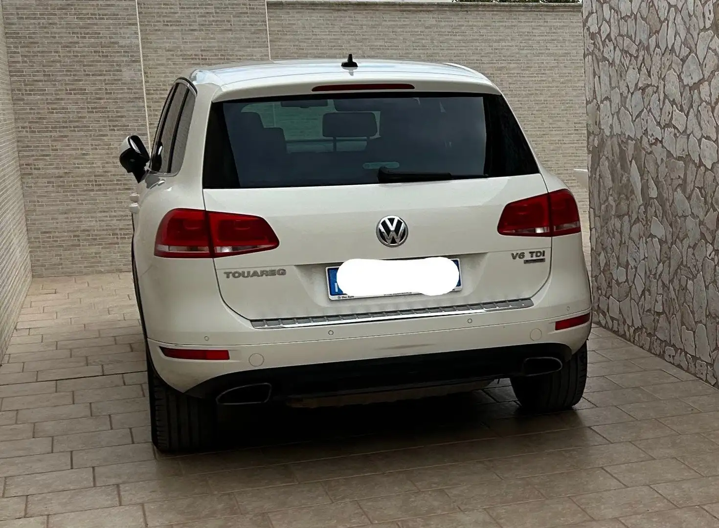 Volkswagen Touareg Touareg II 2010 3.0 V6 tdi tiptronic Bianco - 1