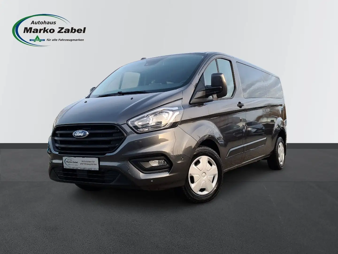 Ford Transit Custom 2.0 TDCi 320 L2 Automatik 9-Sitze Grau - 1