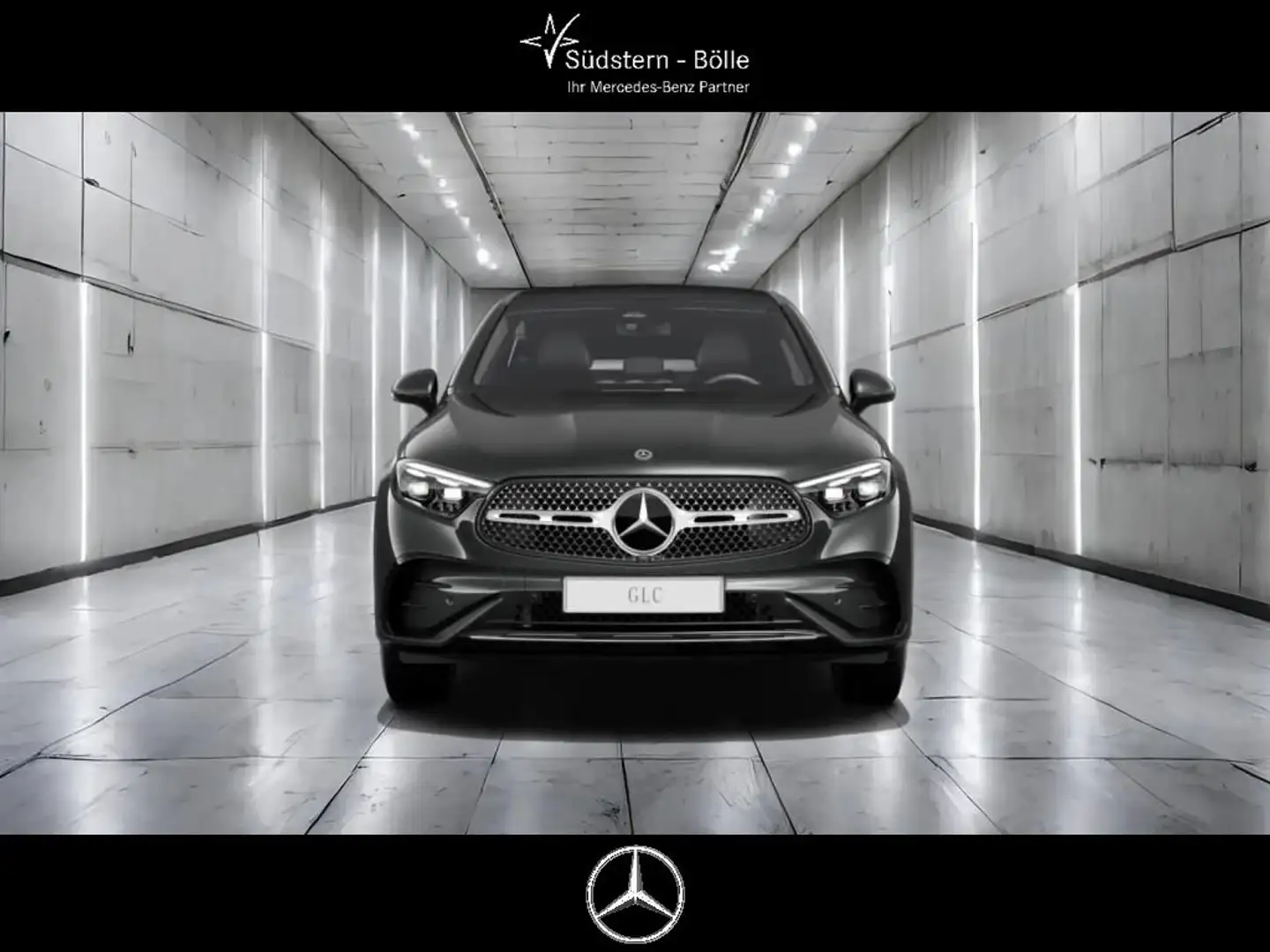 Mercedes-Benz GLC 200 4M Coupe +AMG+SHZ+MEMORY+NAVI+AMBIENTE Gris - 2