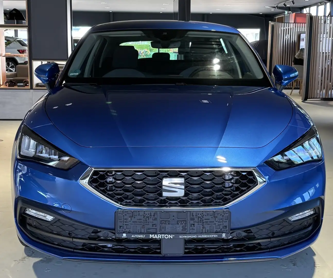 SEAT Leon Klima Rückfahrkamera Sitzheizung Fenster el. Blau - 2