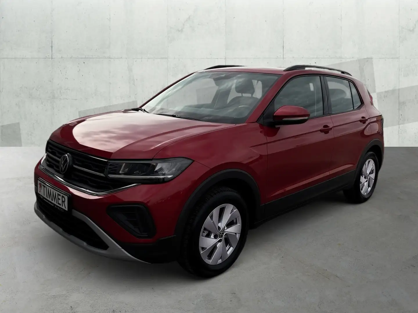 Volkswagen T-Cross 1.0 TSI LIFE *LED *ACC *NAVI *VIRTUAL *SHZ *LM * Rosso - 2