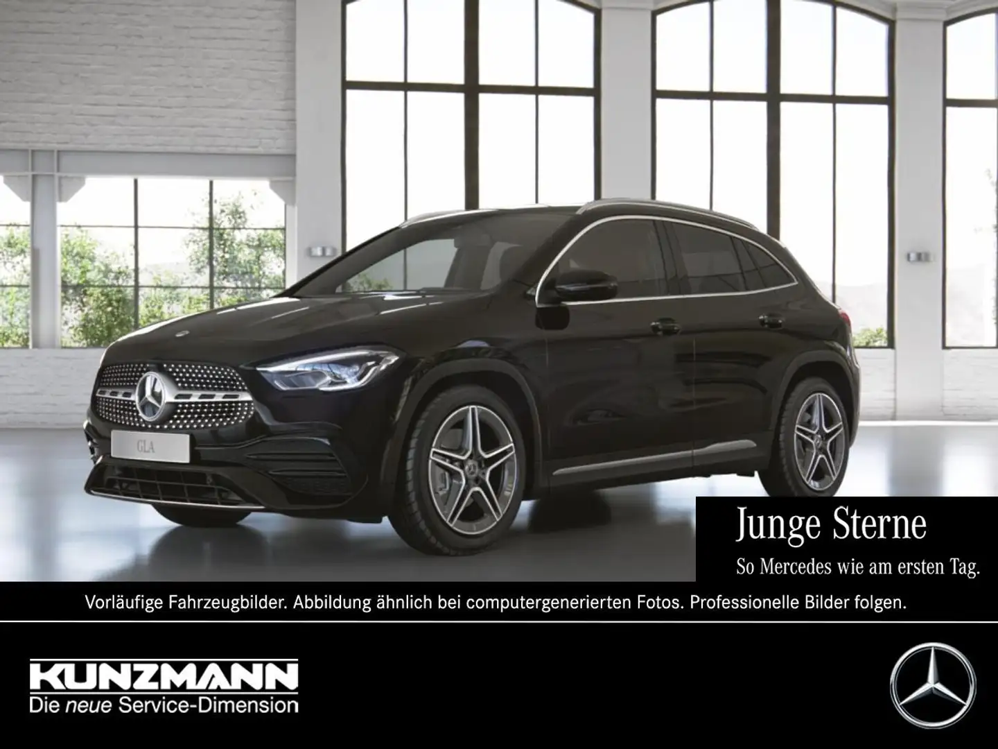 Mercedes-Benz GLA 250 e AMG Navi LED Kamera KeylessGo Klima Schwarz - 1