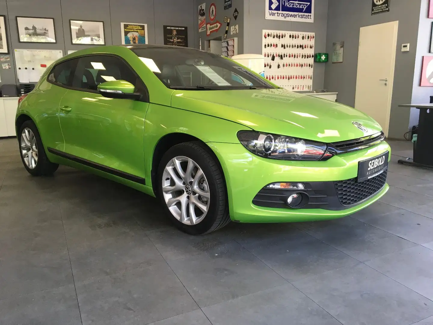 Volkswagen Scirocco 1.4 TSI Sport/Klimatr/Pano/Leder/Xenon Grün - 2