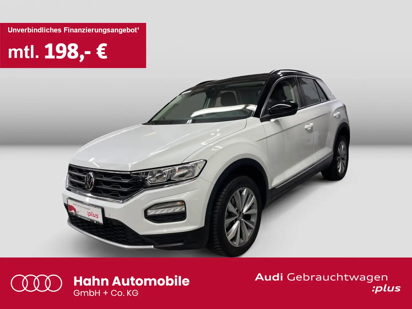 Volkswagen T-Roc 1.0 TSI Style 6-Gang Navi Cam PDC OPF Weiß - 1