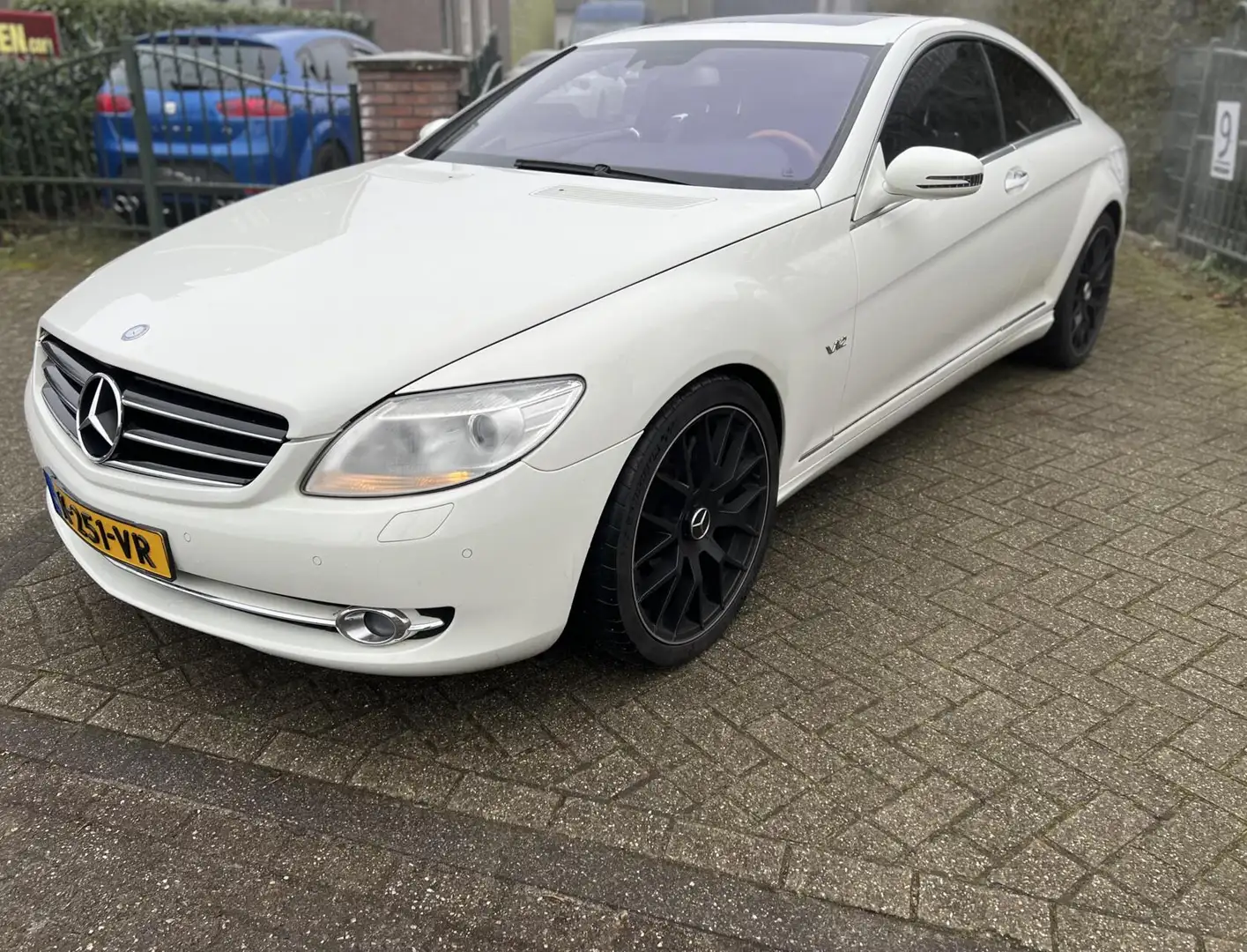 Mercedes-Benz CL 600 v12 pano lees tekst! Read ad! Wit - 2