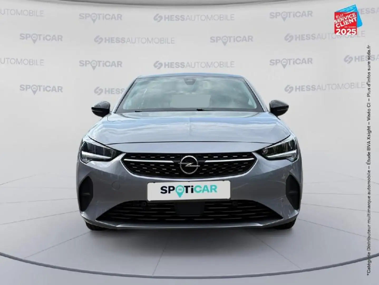 Opel Corsa 1.2 Turbo 100ch Elegance Camera GPS Gris - 2
