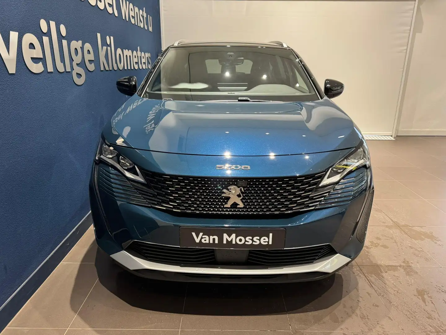 Peugeot 5008 1.2 Hybrid 136 GT | verwarmde voorstoelen | voor + Bleu - 2