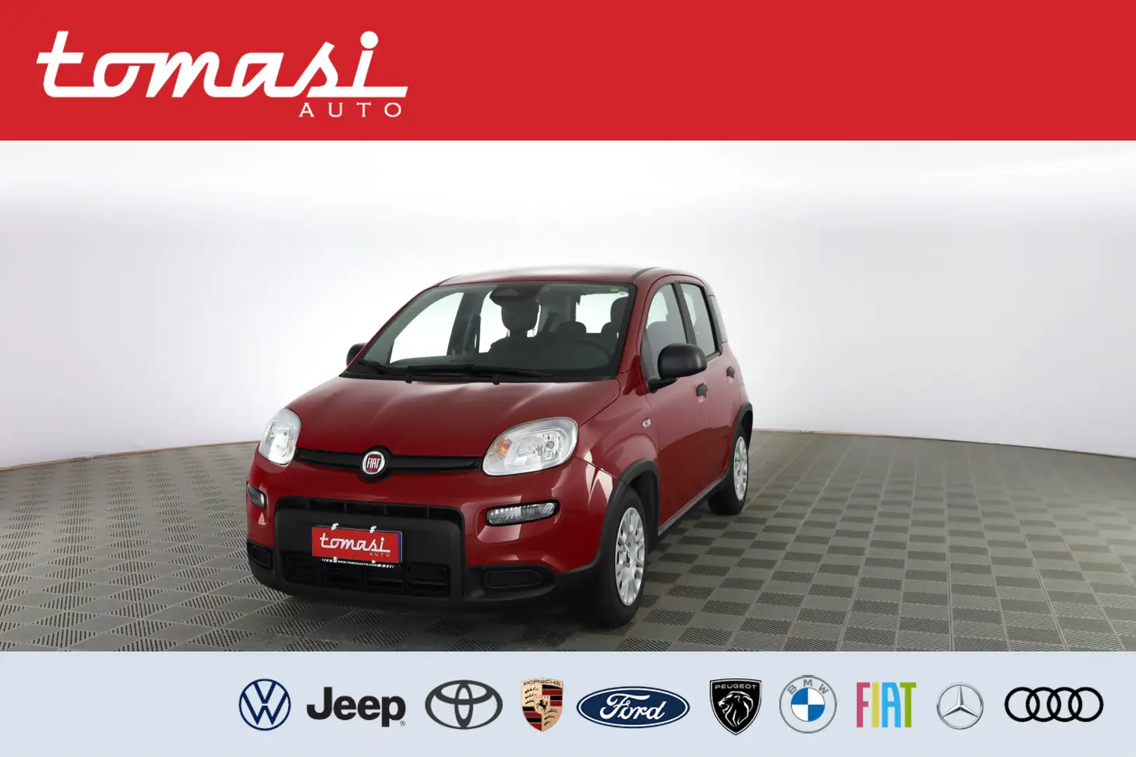 Fiat New Panda 1.0 FireFly S&S Hybrid Pandina Красный - 1