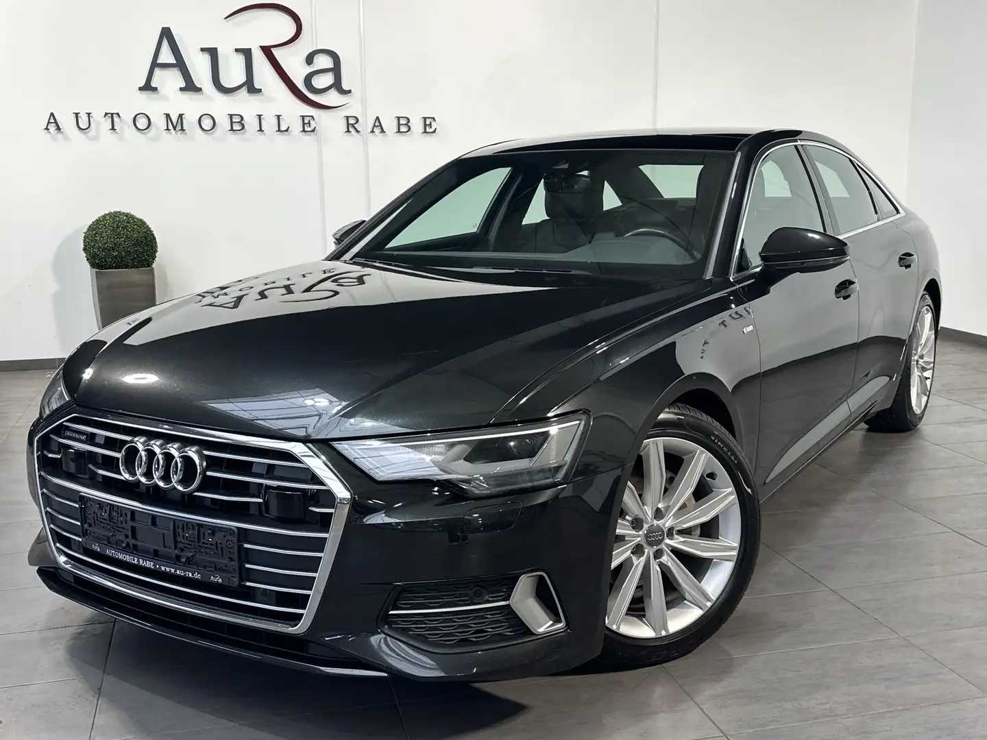 Audi A6 40 TDI Qu S-Line NAV+LED+PANO+AHK+VCOCK+19ZO Grau - 1