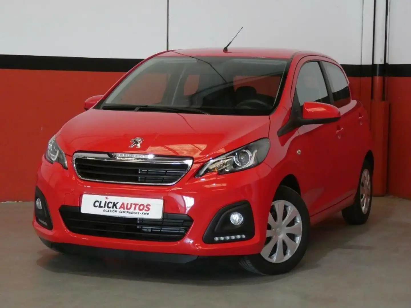 Peugeot 108 1.0 VTi S&S Active 72 Rouge - 1