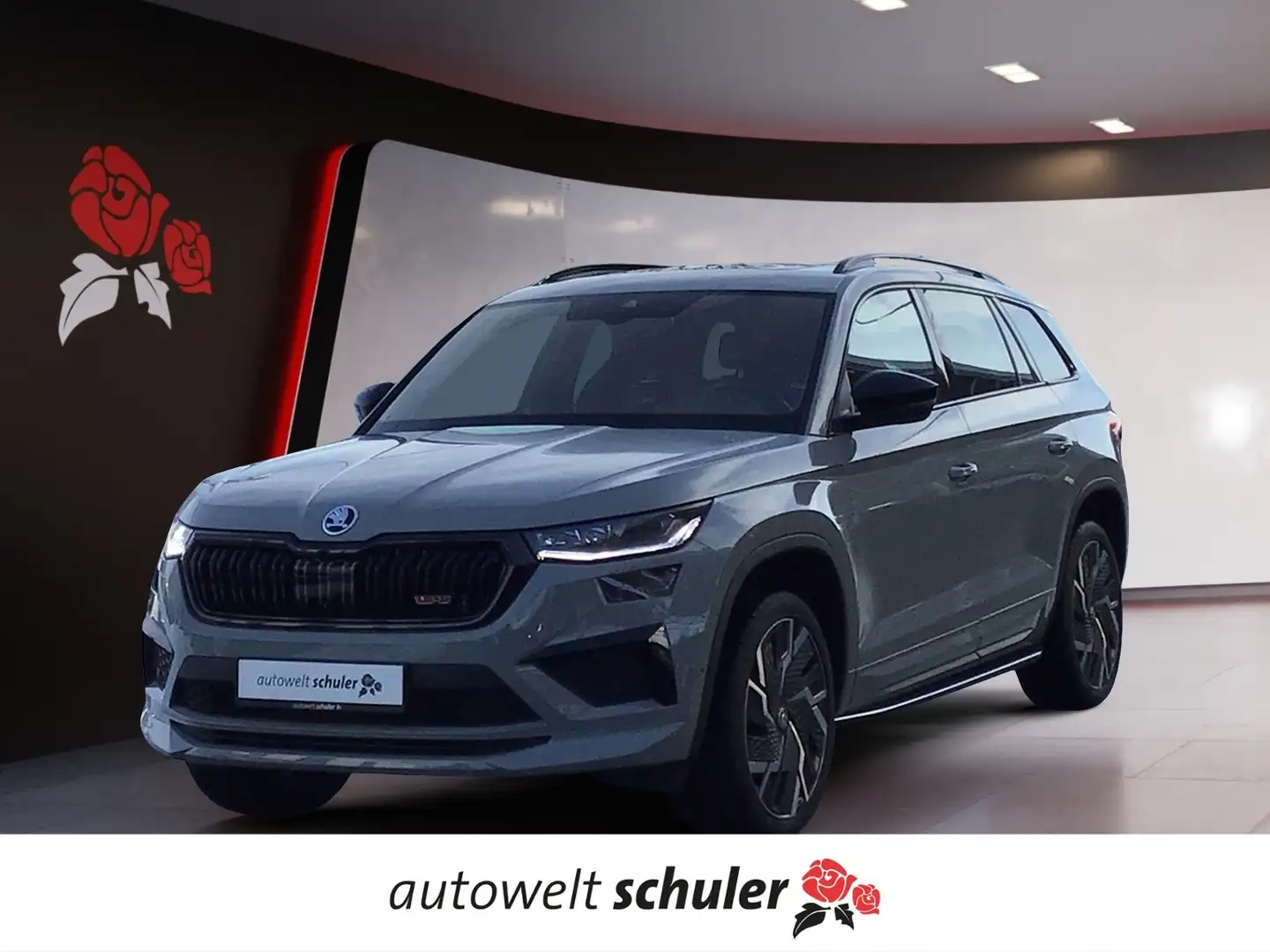 Skoda Kodiaq RS 2,0 TSI DSG 4x4 Pano AHK 7-Sitzer Grau - 1
