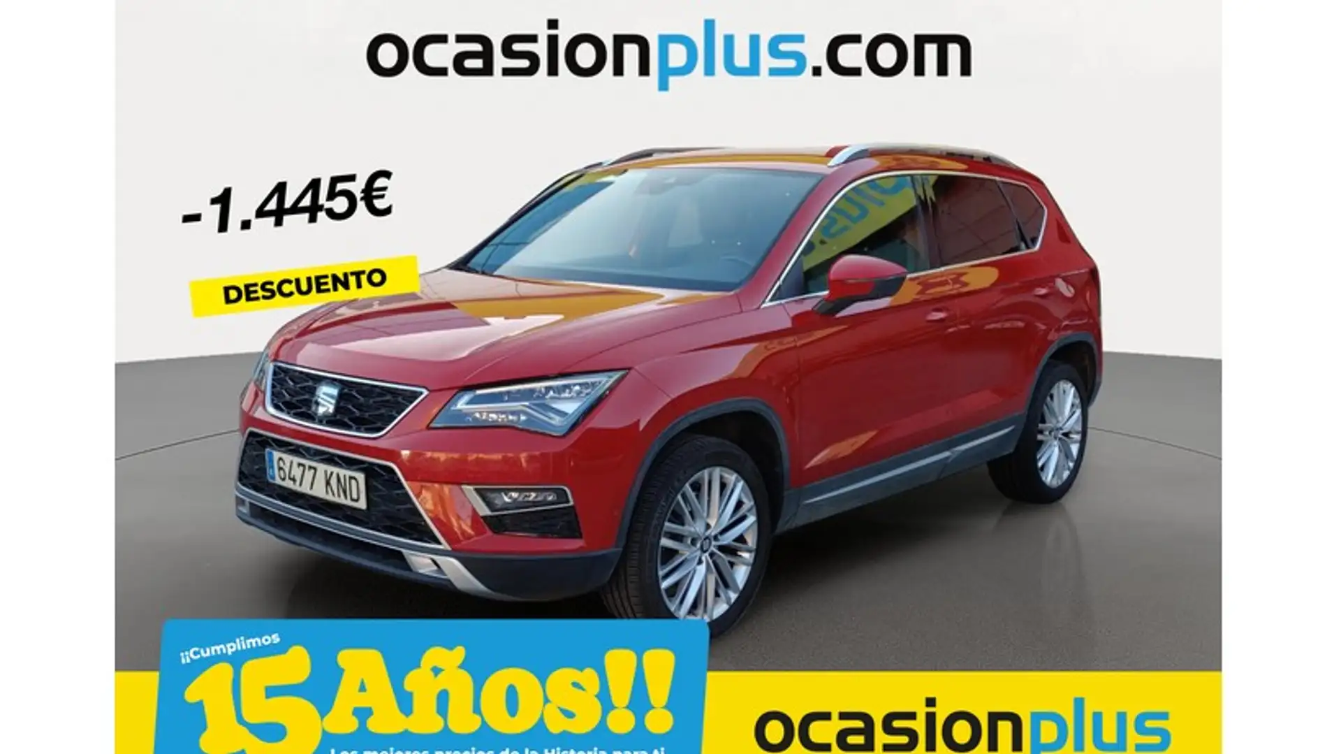 SEAT Ateca 1.4 EcoTSI S&S Xcellence Rosso - 1