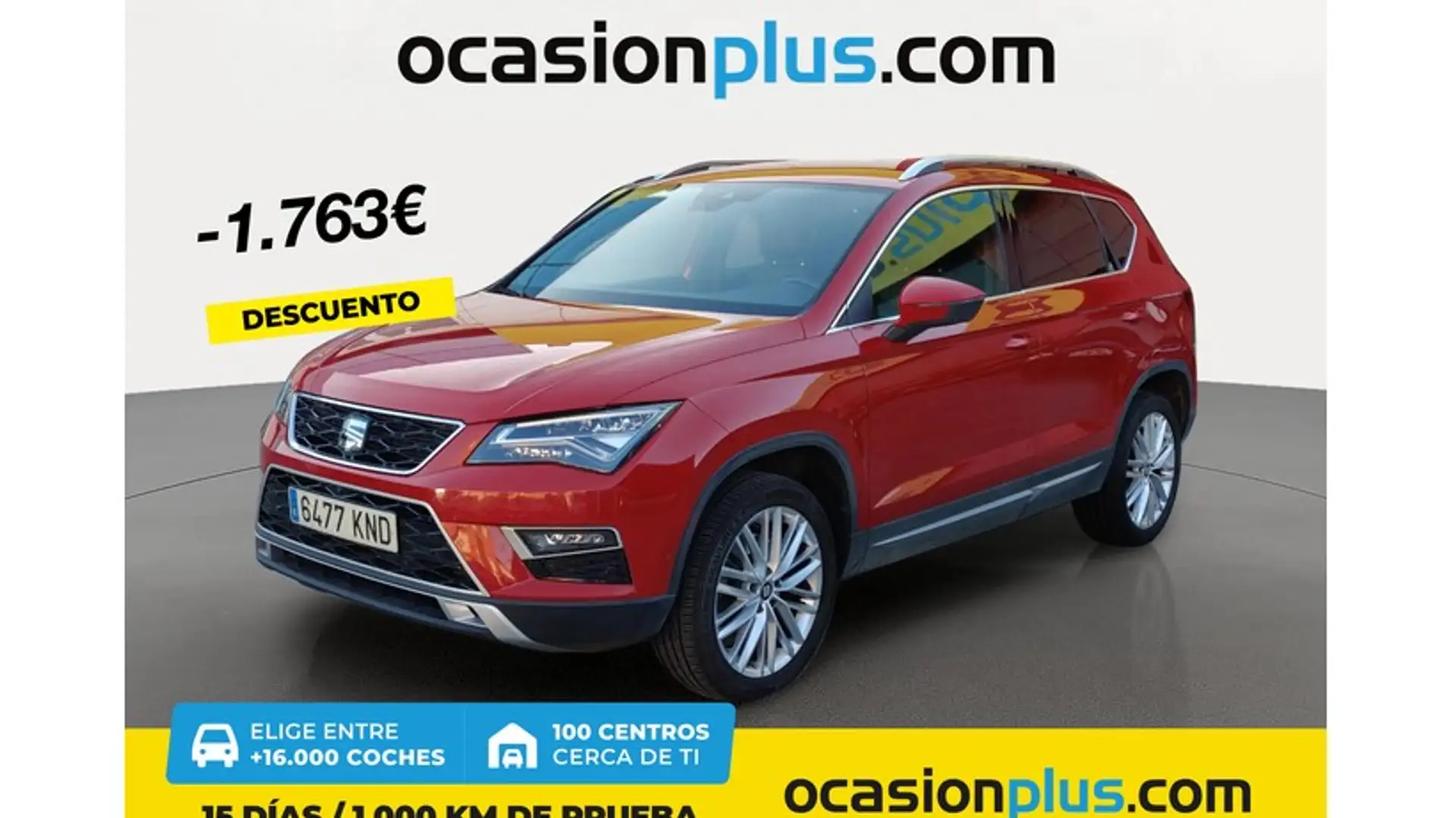 SEAT Ateca 1.4 EcoTSI S&S Xcellence Rouge - 1