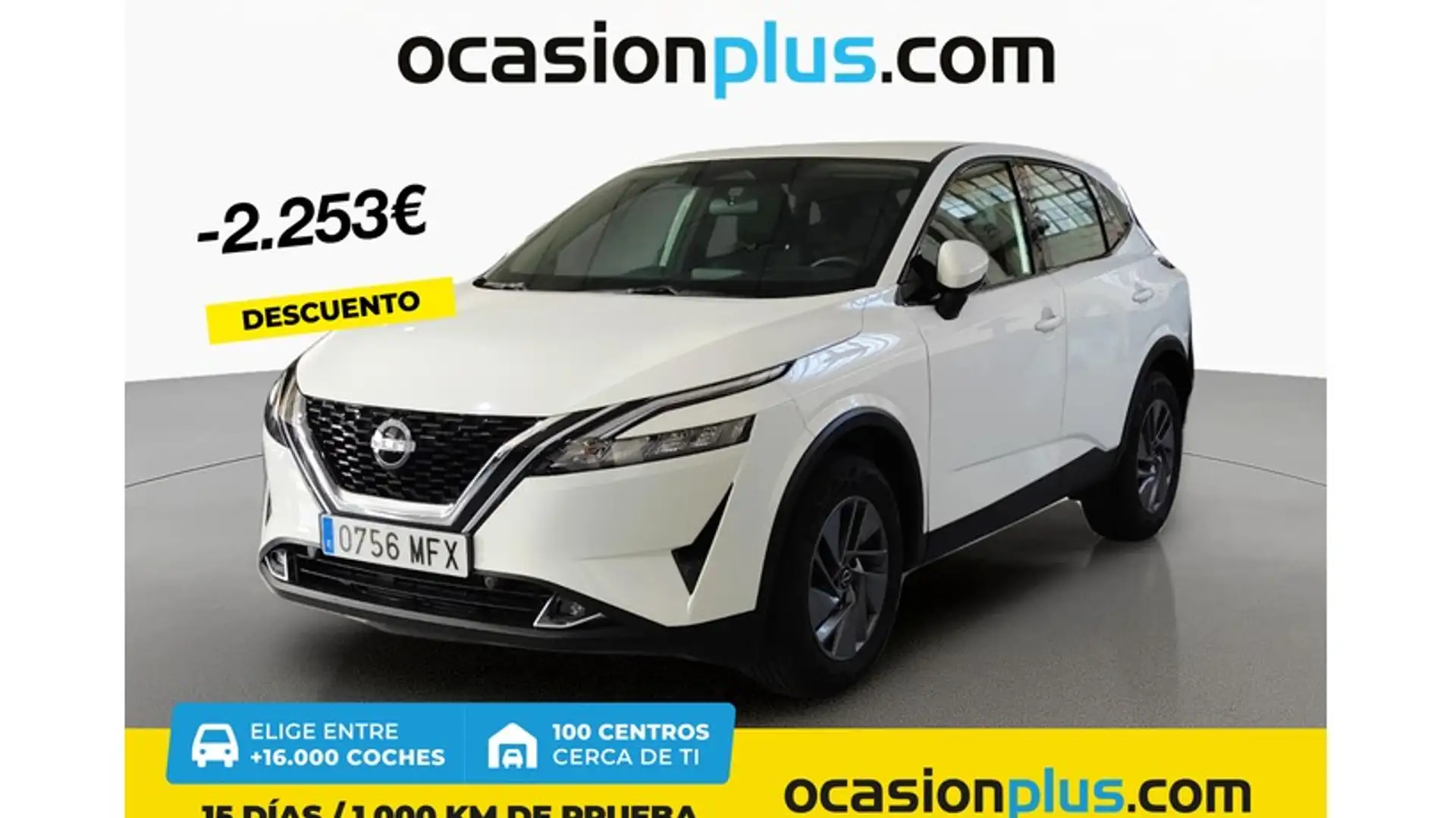 Nissan Qashqai 1.3 DIG-T mHEV 12V Acenta 4x2 Aut. 116kW Weiß - 1