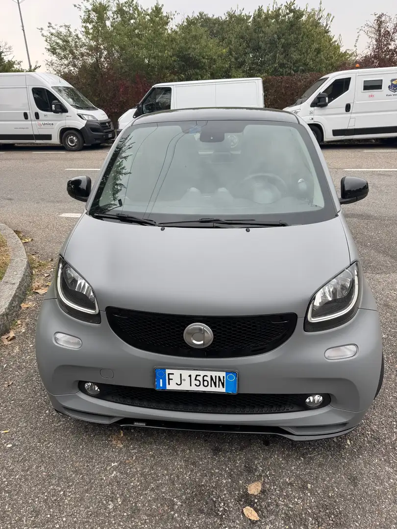 smart forTwo Fortwo III 2015 0.9 t Passion 90cv twinamic Grigio - 1