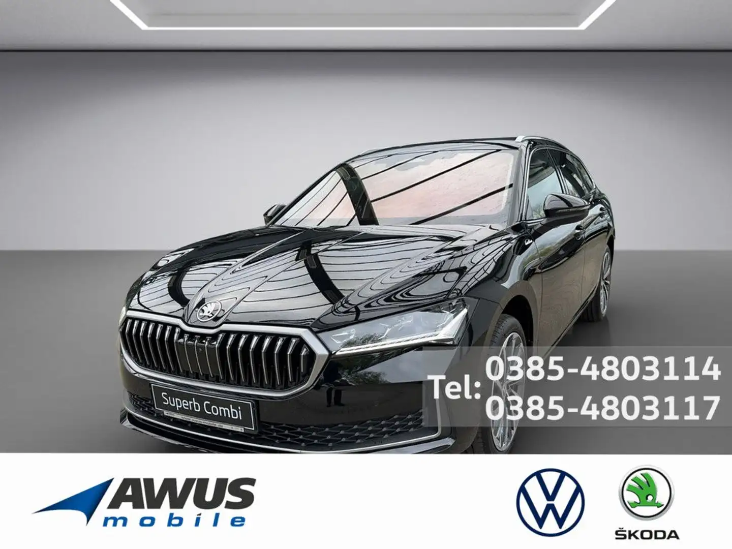 Skoda Superb Combi 2.0 TDI L&K 110 kW DSG neues Modell Schwarz - 1