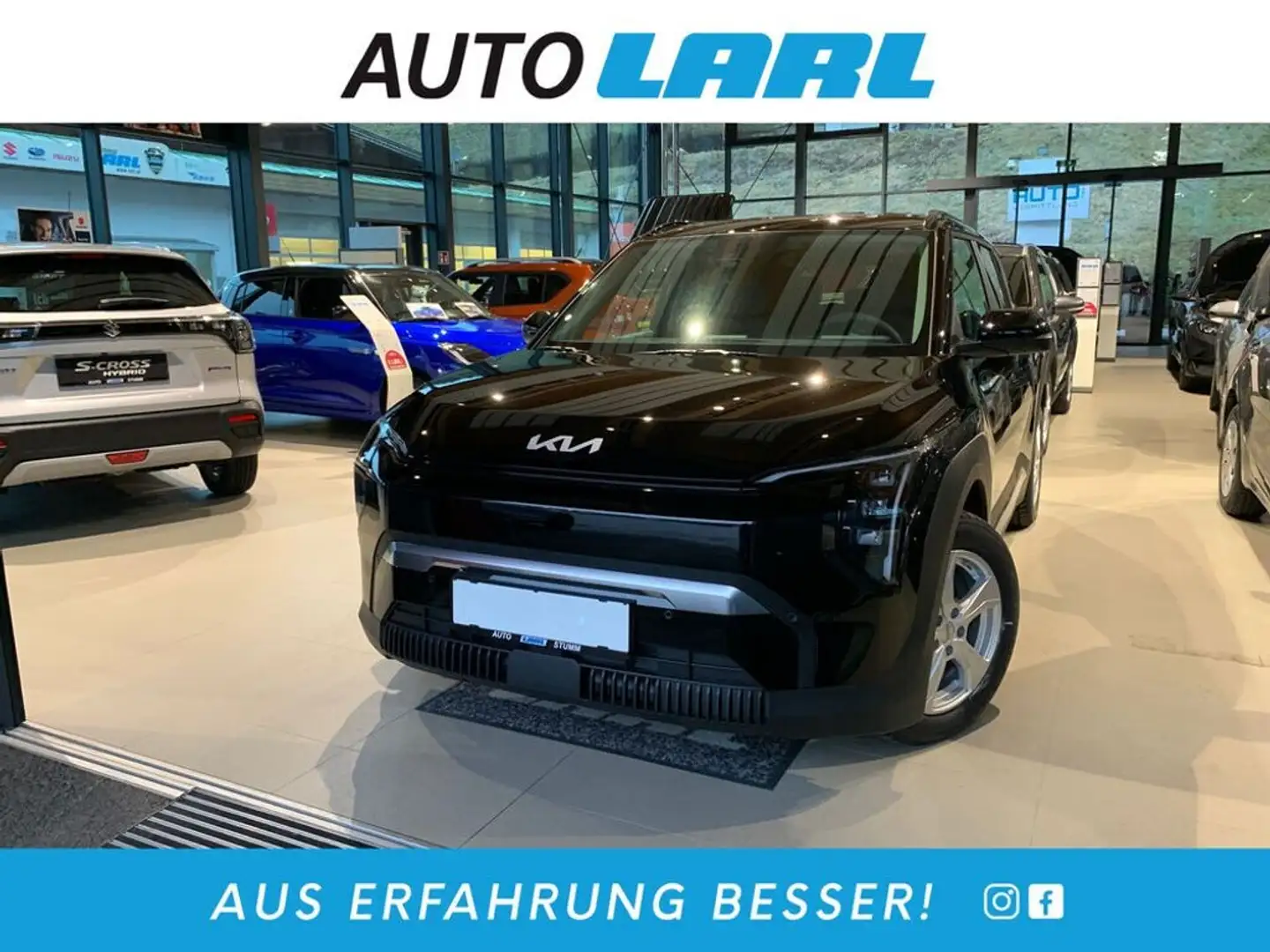 Kia EV3 FWD 81,4kWh Long Range Earth Schwarz - 1