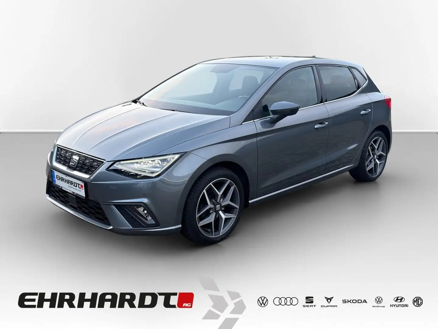 SEAT Ibiza 1.0 Xcellence AHK*LED*NAV*ACC*SHZ*PDC*KAMERA*DA... Grau - 1