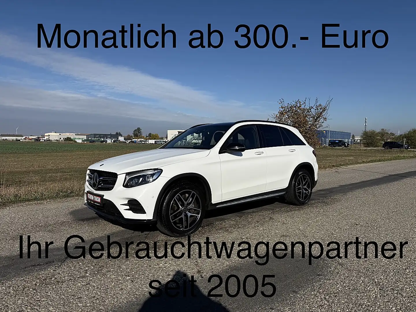 Mercedes-Benz GLC 250 d AMG Line 4Matic Weiß - 1