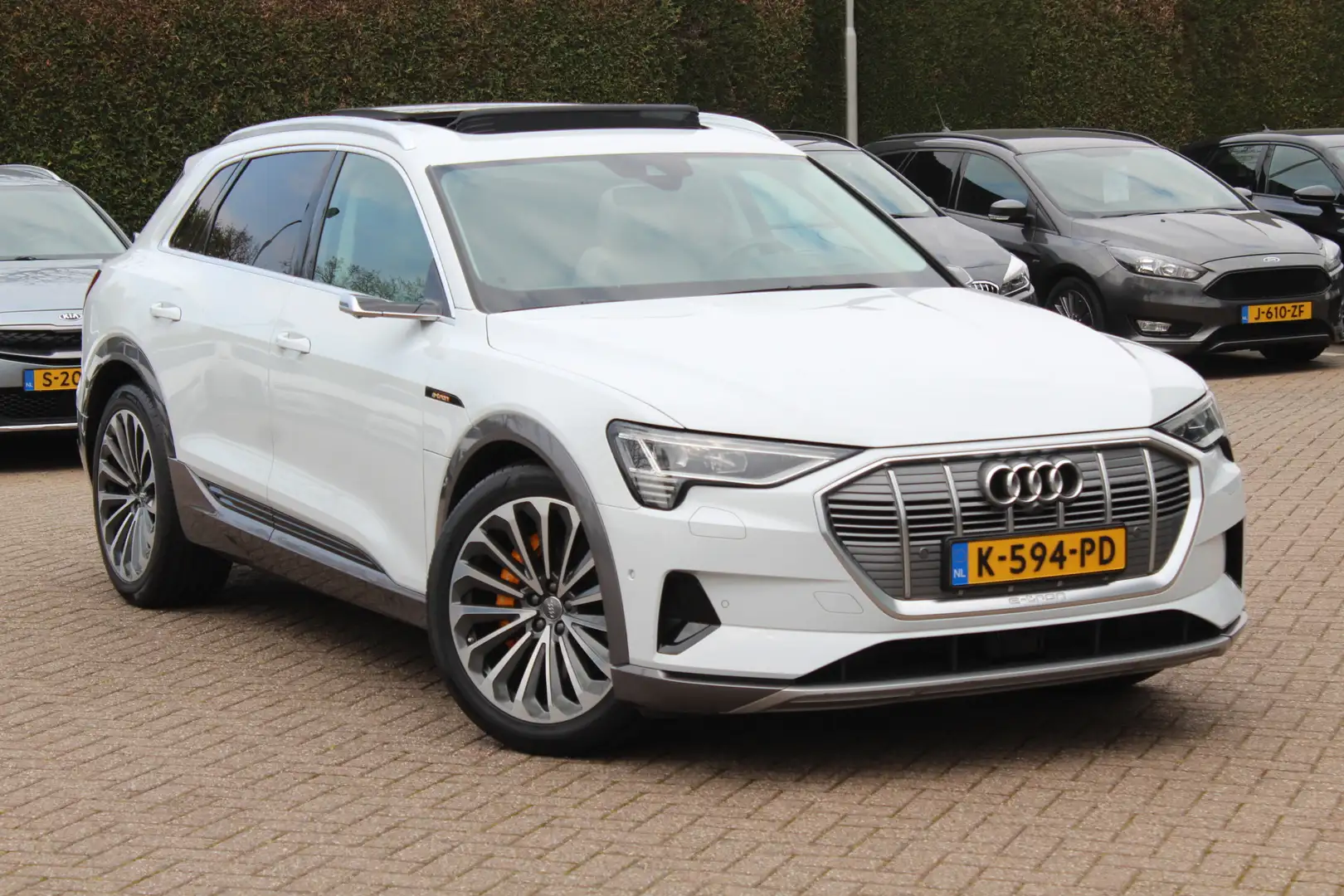 Audi e-tron e-tron 55 quattro advanced Pro Line Plus 95 kWh / Blanco - 1