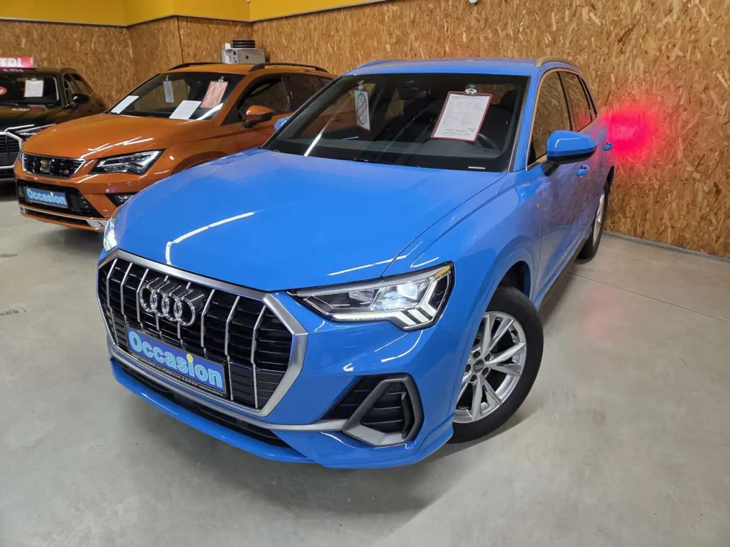 Audi Q3 TFSI 150CV S-TRONIC S-LINE Bleu - 1