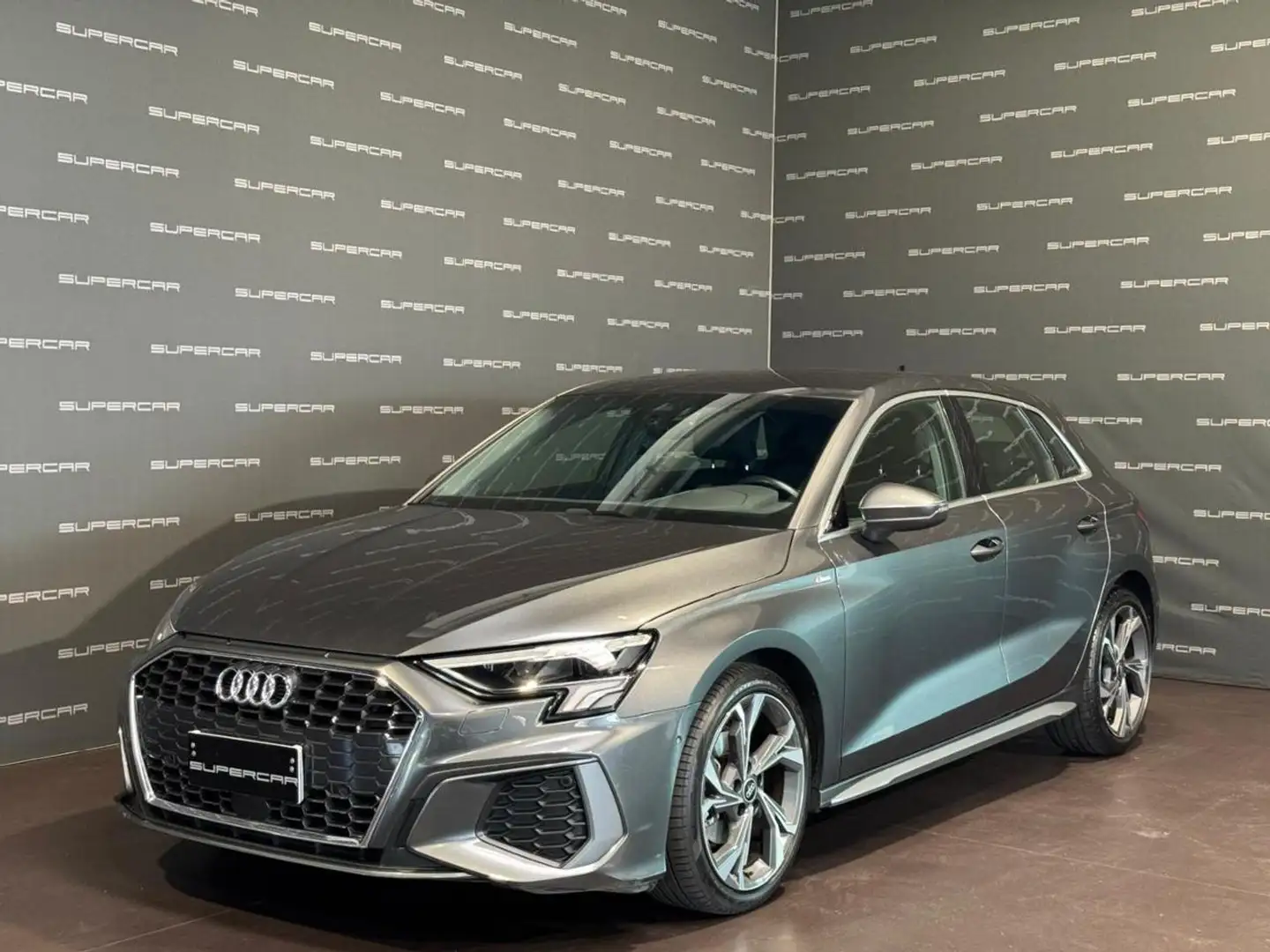 Audi A3 SPB 30 TDI S tronic S line edition X NEOPATENTATI Grigio - 1