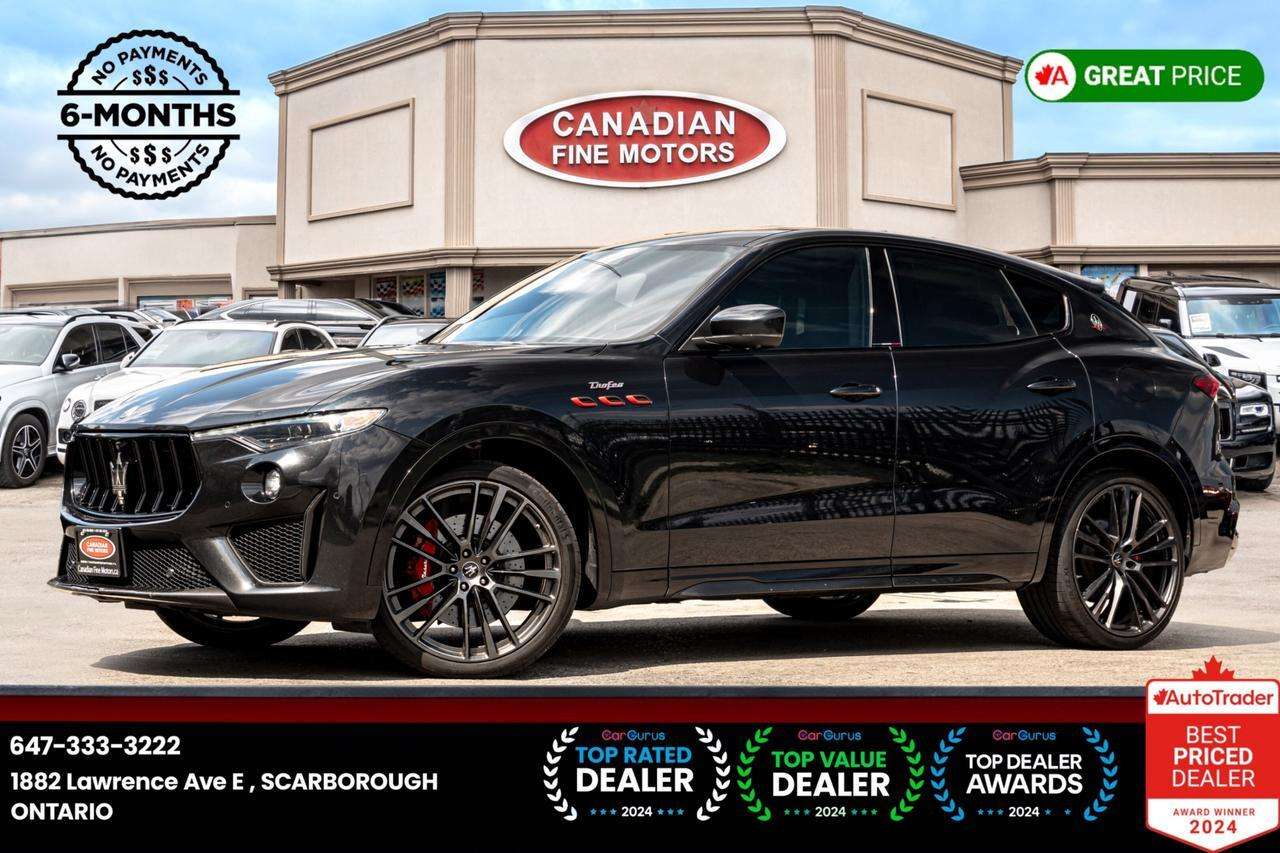 2021 Maserati Levante TROFEO | AWD | V8 | FACTORY FERRARI ENGINE | CARBO
