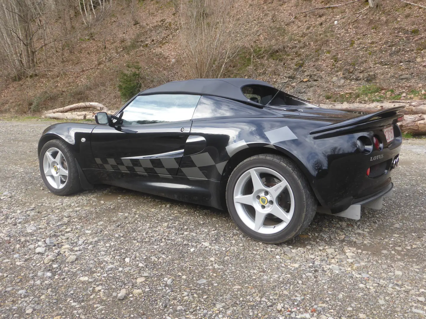 Lotus Elise 1.8i 16v/ 2éme propriétaire. Noir - 2