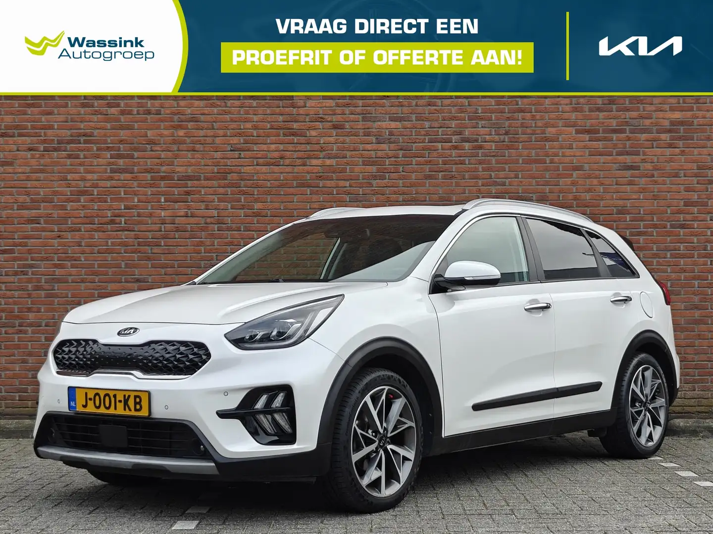Kia Niro 1.6 GDi Hybrid 141pk DCT6 ExecutiveLine | Trekhaak Blanc - 1