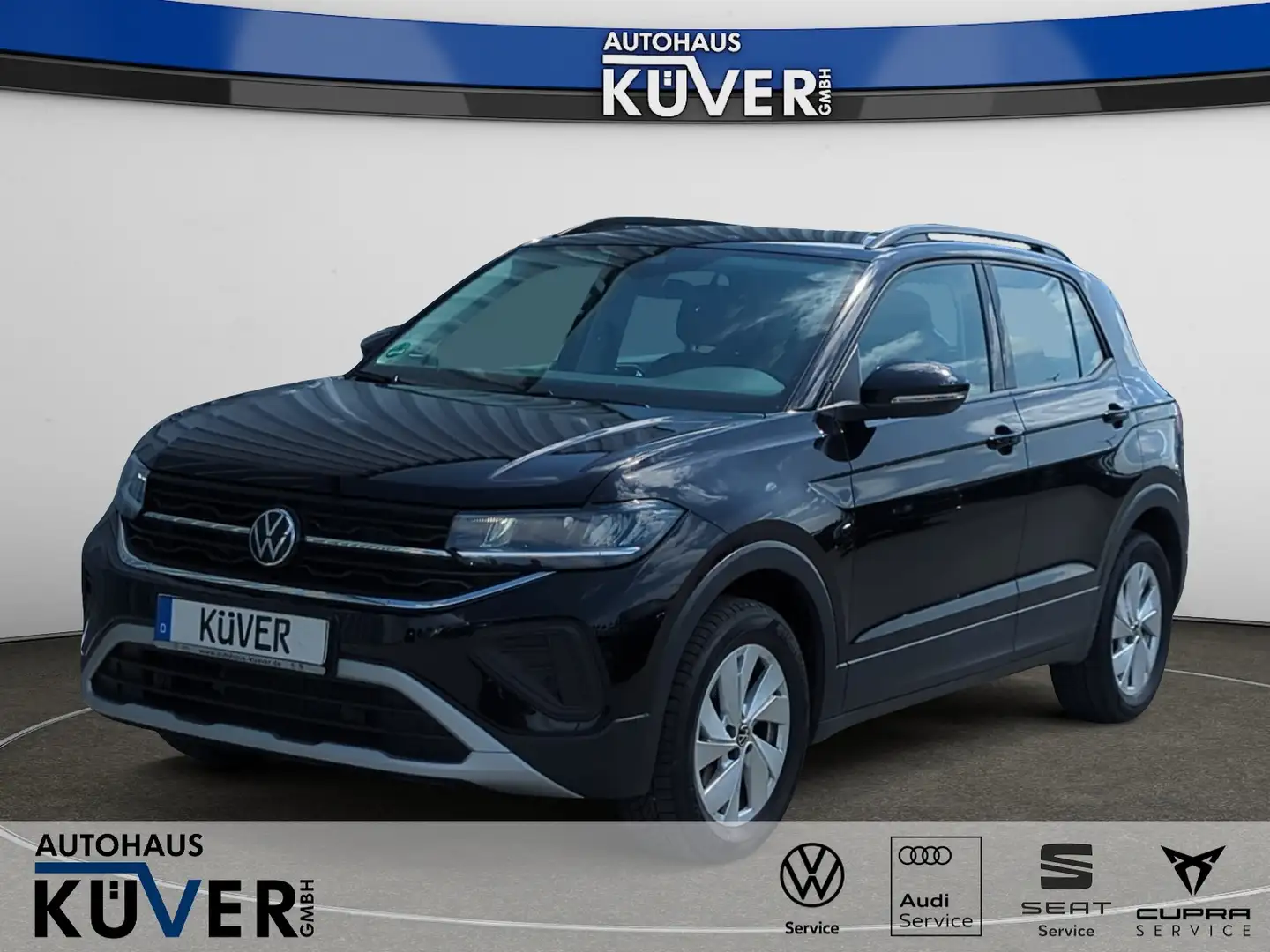 Volkswagen T-Cross Life 1,0 TSI ACC+Shzg.+LED+Einparkh.+16´´ Schwarz - 1
