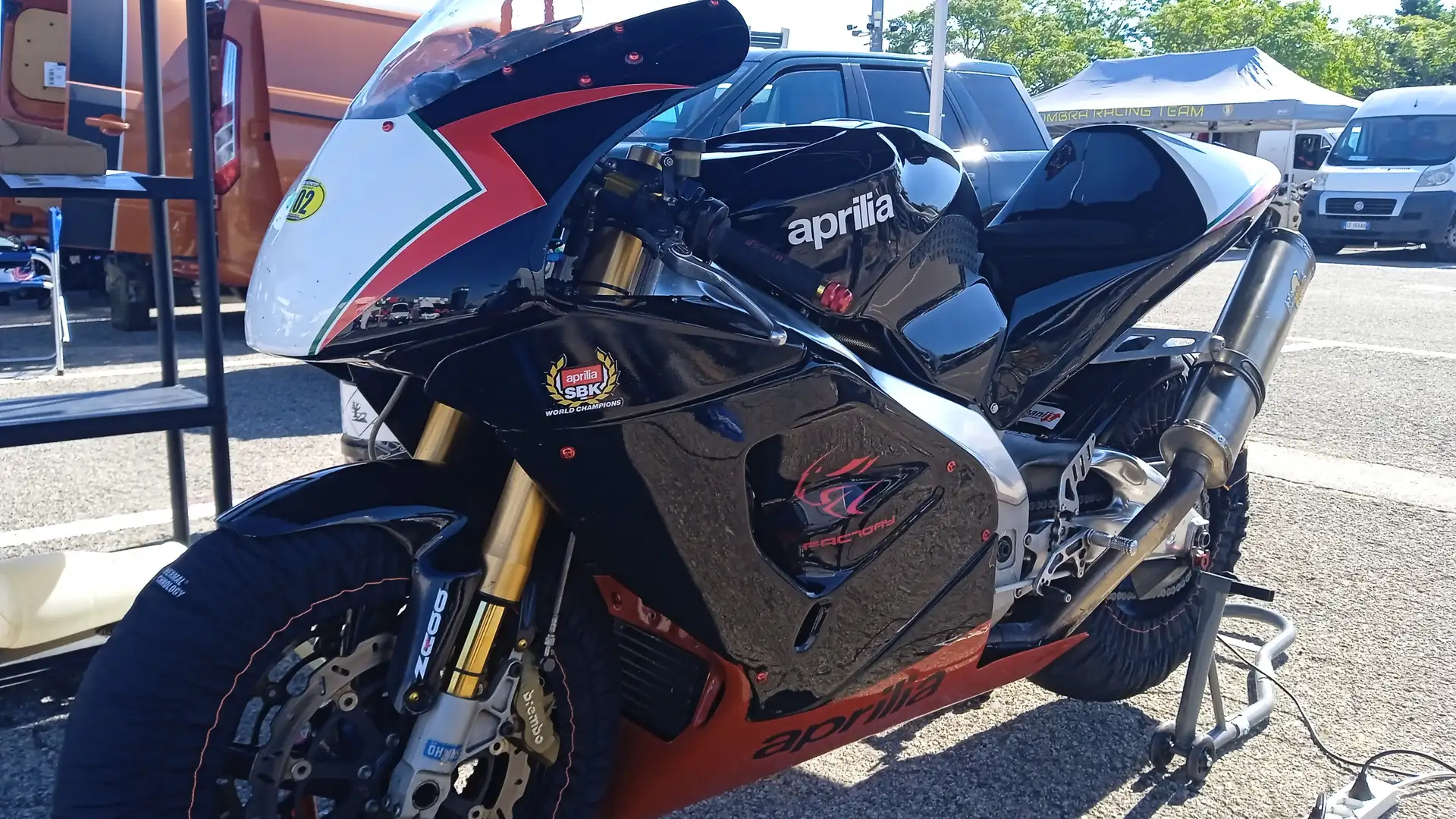Aprilia RSV 1000 R 2001 Schwarz - 1
