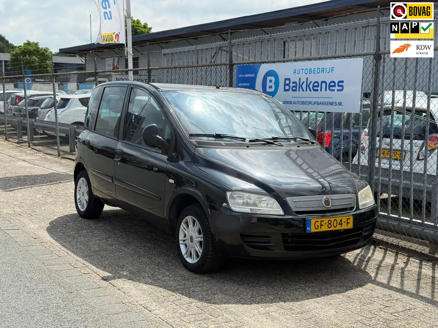 Fiat Multipla 1.6-16V Natural Power Active | CNG Чорний - 1