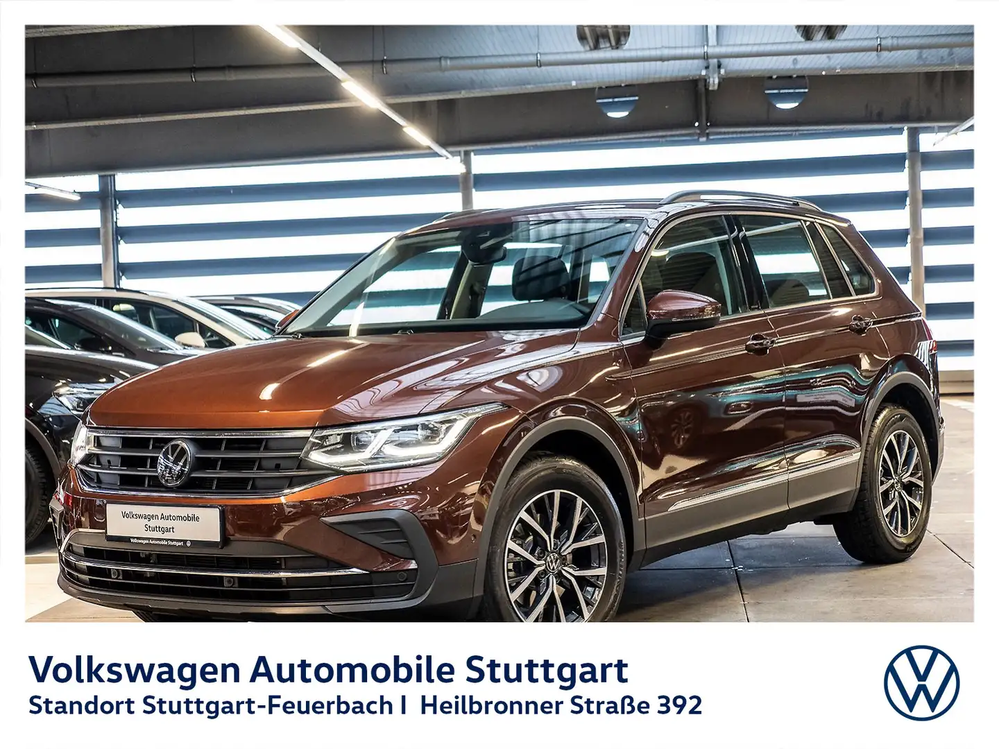 Volkswagen Tiguan Life 1.5 TSI Navi Kamera AHK ACC LED Braun - 2