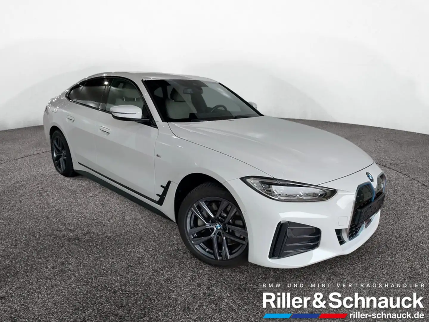 BMW i4 40 eDrive M Sport ACC+KAM+LEDER+SHZG Weiß - 2
