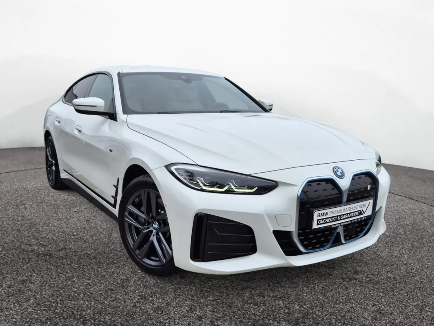 BMW i4 40 eDrive M-Sport ACC+KAM+LEDER+SHZG Blanc - 2