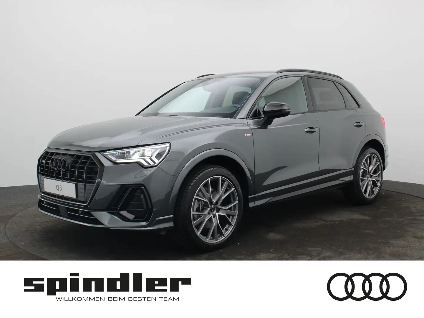 Audi Q3 S-line 40 TDI quattro S-tronic | RKamera,AHK Grijs - 1