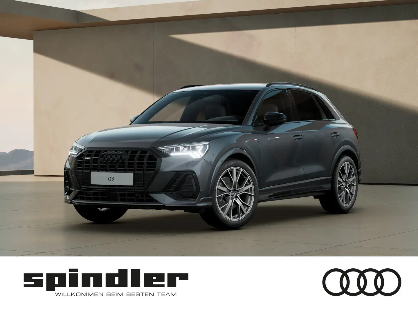 Audi Q3 S-line 40 TDI quattro S-tronic | RKamera,AHK Grau - 1