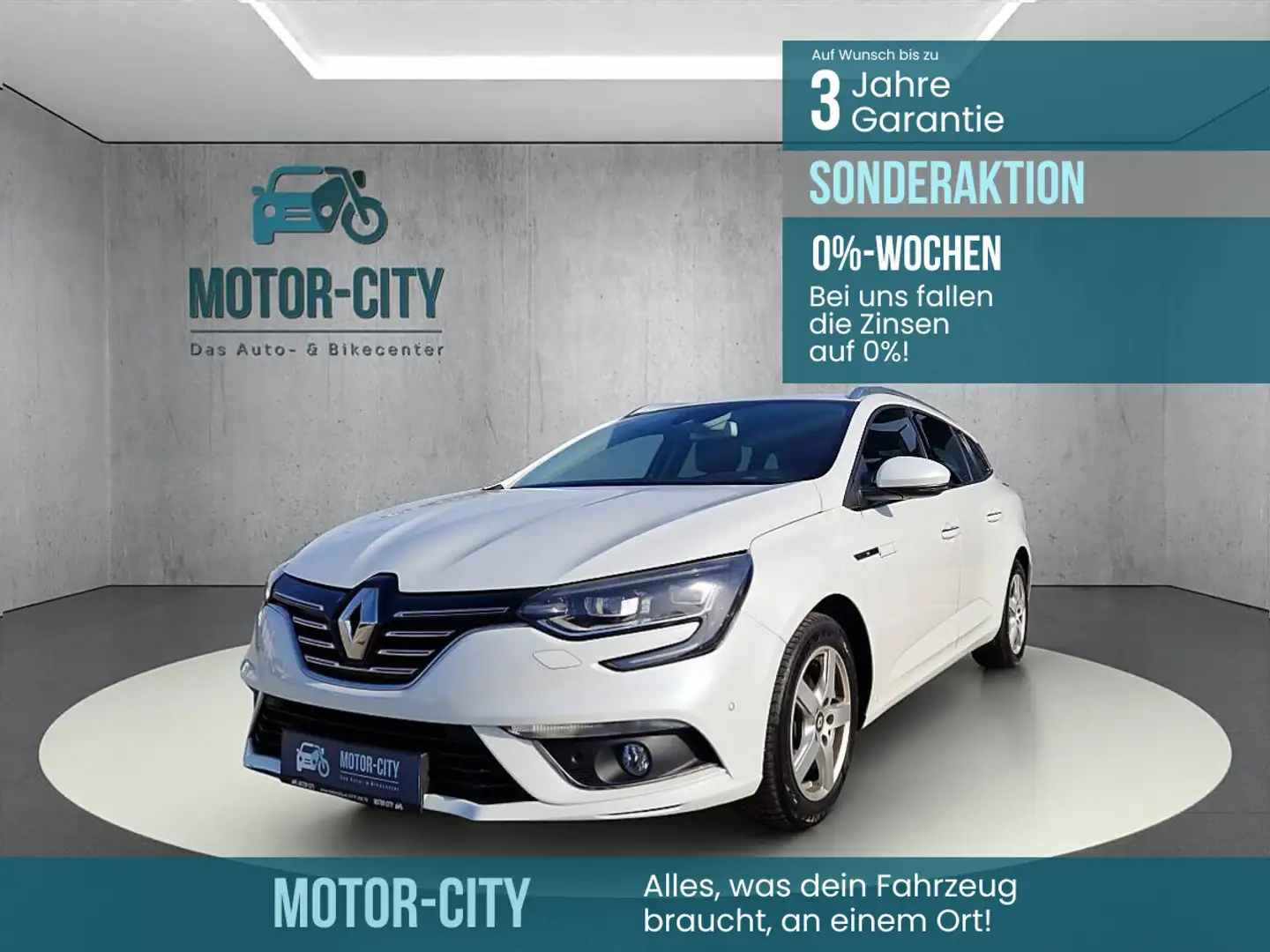 Renault Megane Mégane Grandtour Bose Energy dCi 110 EDC **0% G... Weiß - 1
