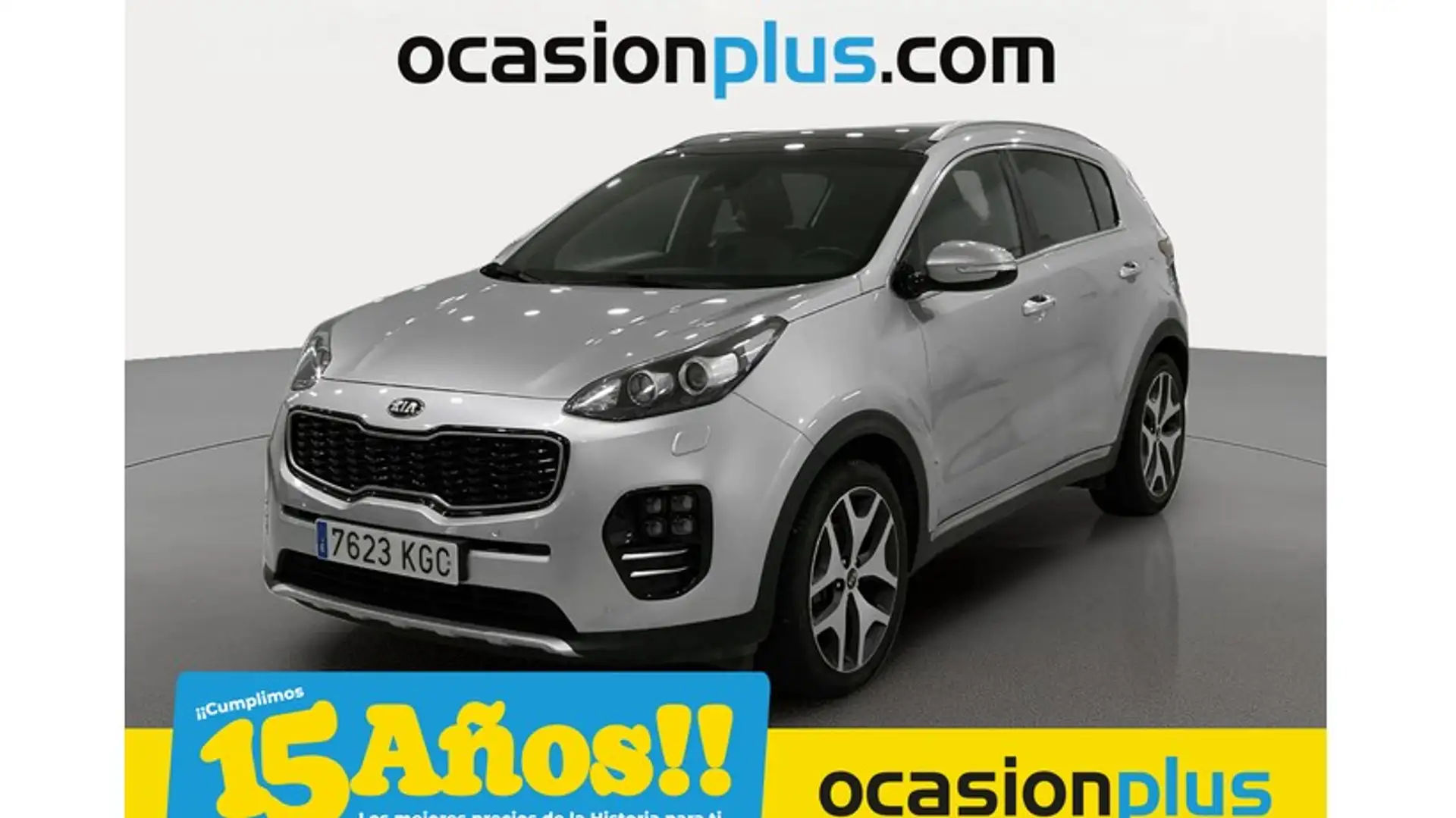 Kia Sportage 1.7CRDi VGT Eco-D.GT-Line DCT 4x2 141 Argent - 1