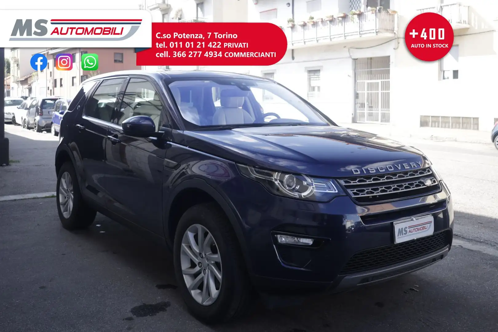 Land Rover Discovery Sport Land Rover Discovery Sport 2.0 TD4 150 CV Auto Bu Blu/Azzurro - 1