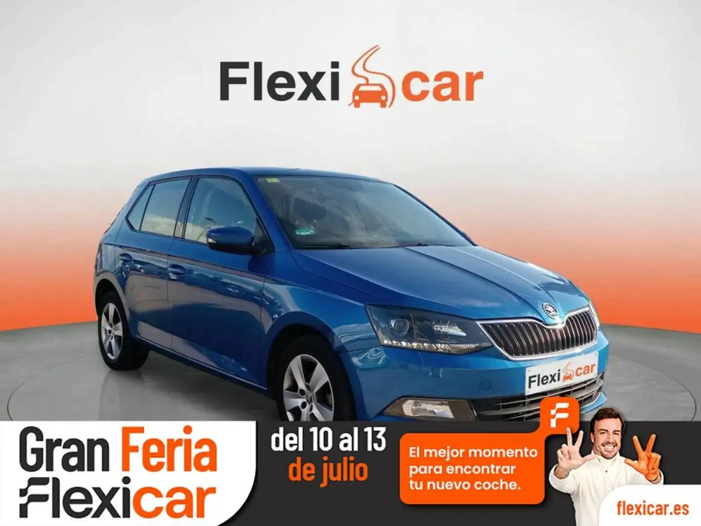 Skoda Fabia 1.0 TSI Ambition 70kW Bleu - 1