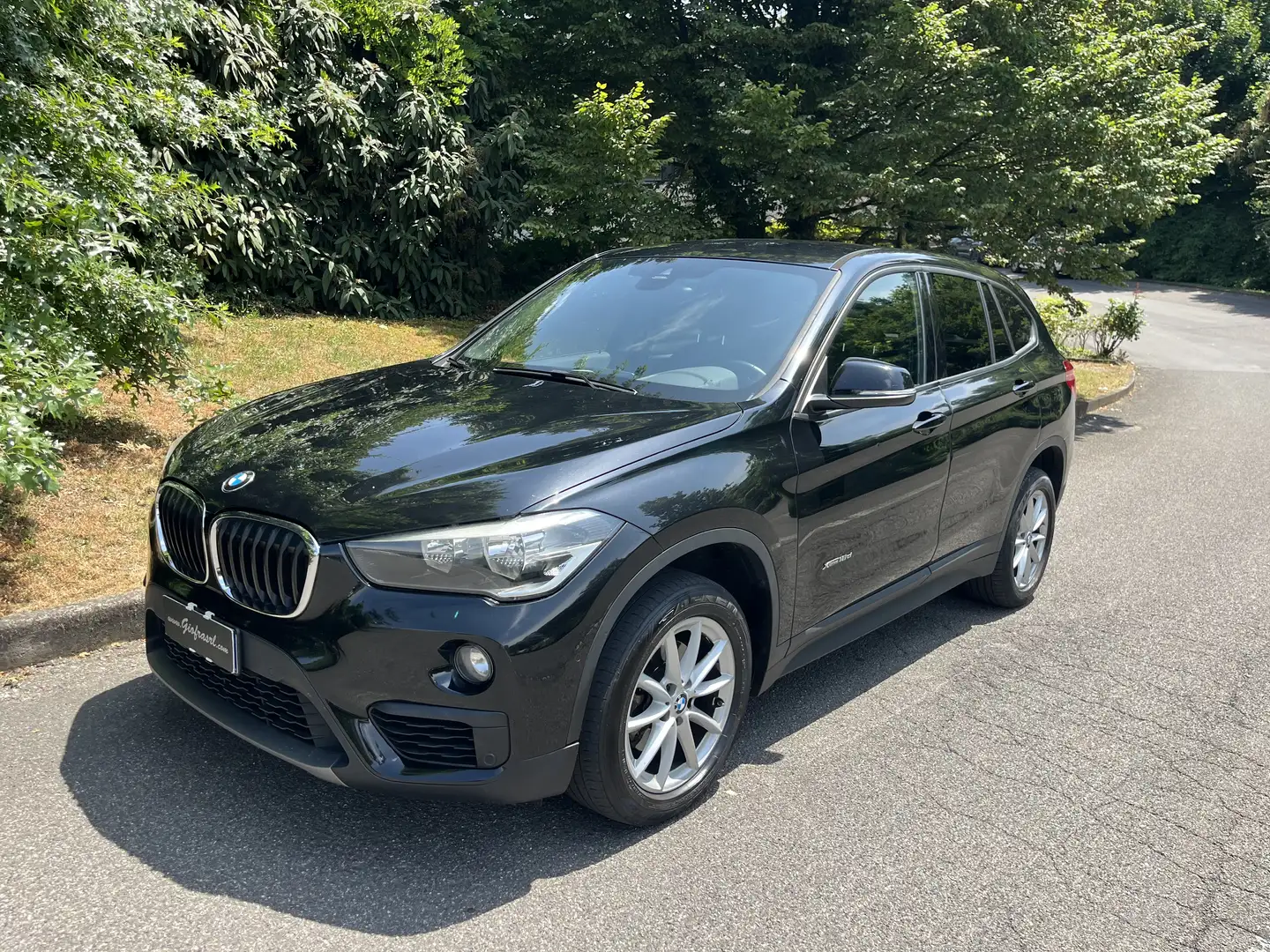 BMW X1 X1 xdrive18d Advantage auto Nero - 1