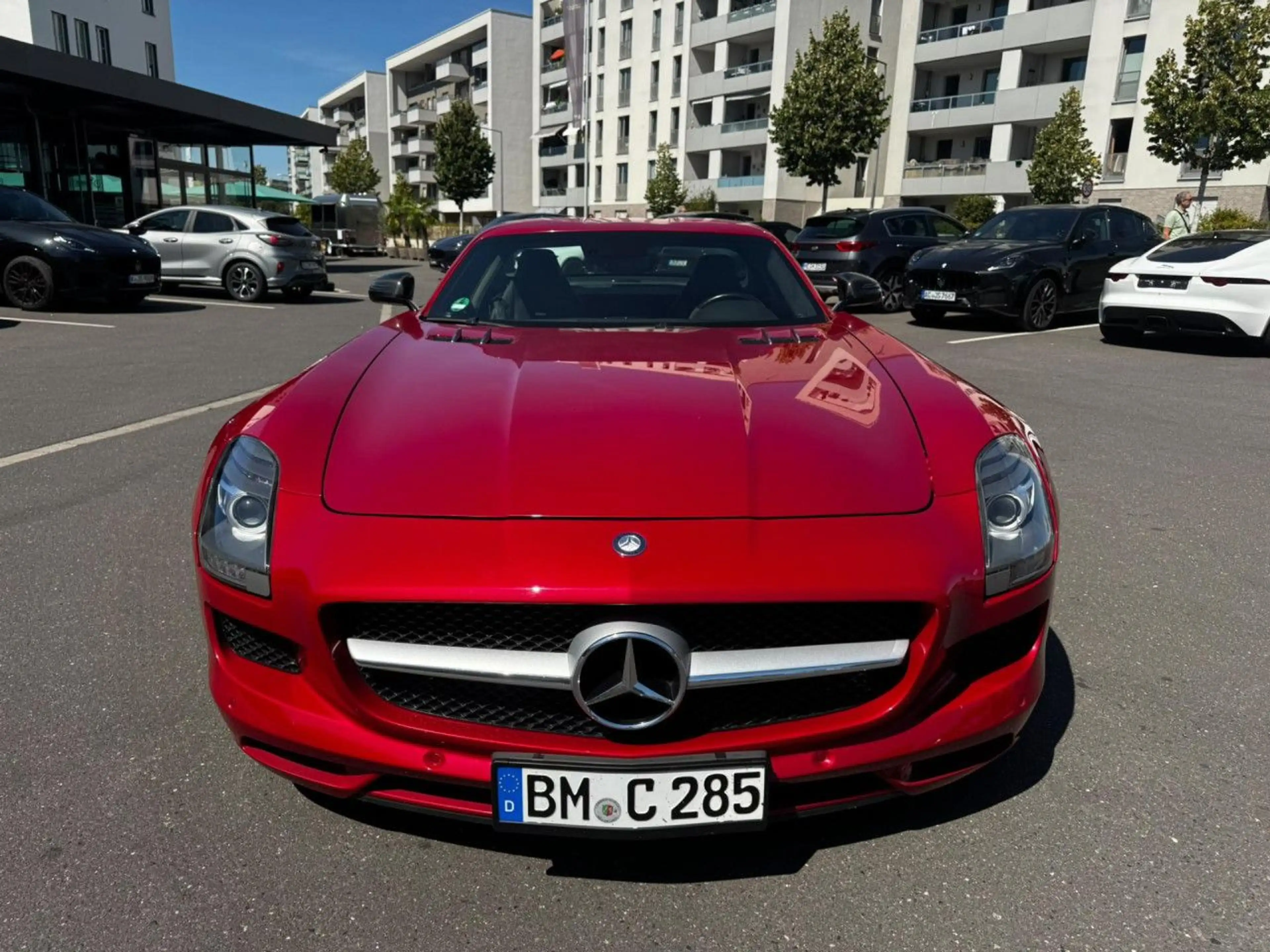 Mercedes-Benz SLK 55 AMG Mercedes-Benz SLS AMG 6.2 V8 Coupe — photo 2